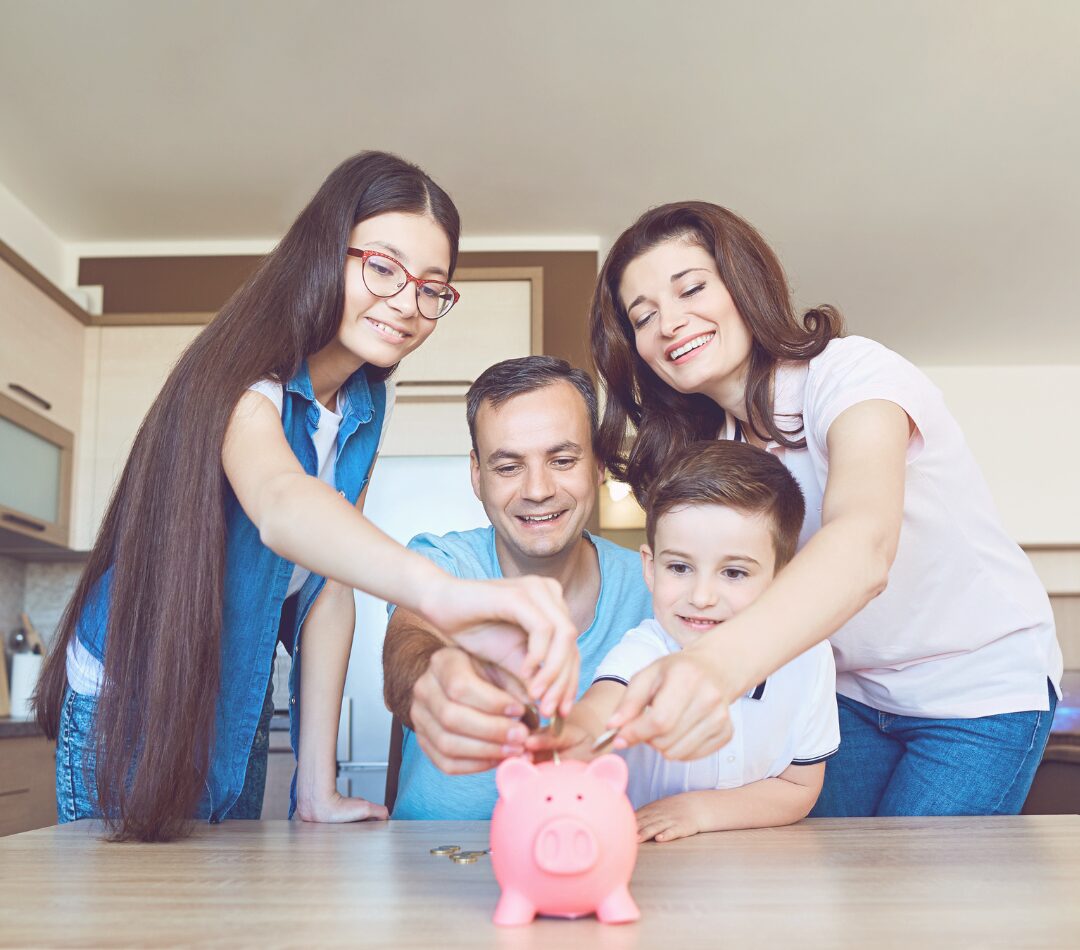 Famiglia soldi (2) Trex rosa
