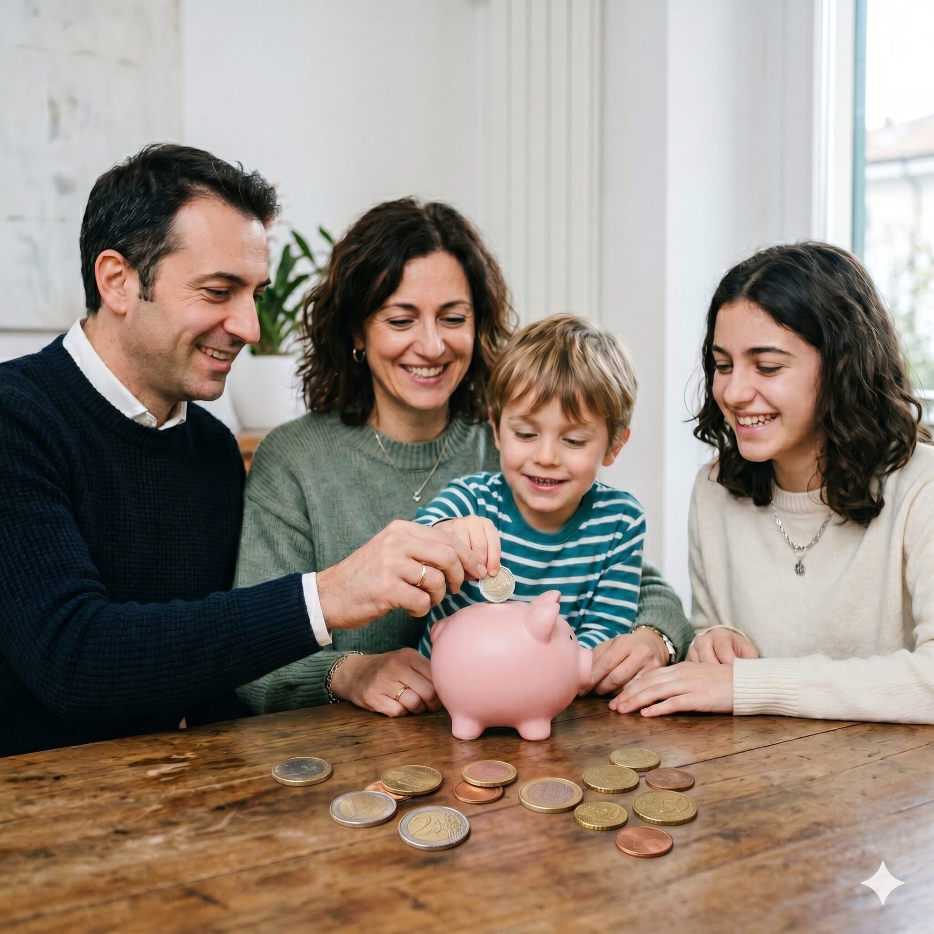 famiglia soldi AI 2